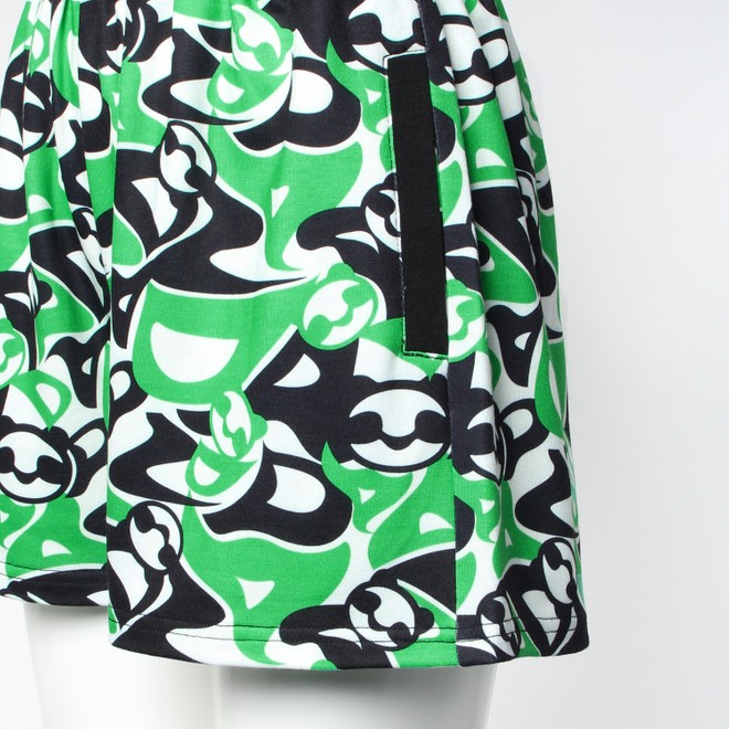 300G COTTON TERRY PANDA　パンツ 詳細画像 ブラック 4