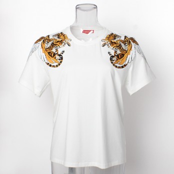 FLYING TIGER EMBROIDERY　Tシャツ