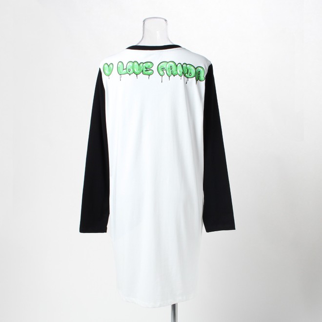 210G SOLID COTTON JERSEY PANDA　カットソー 詳細画像 ホワイト 3