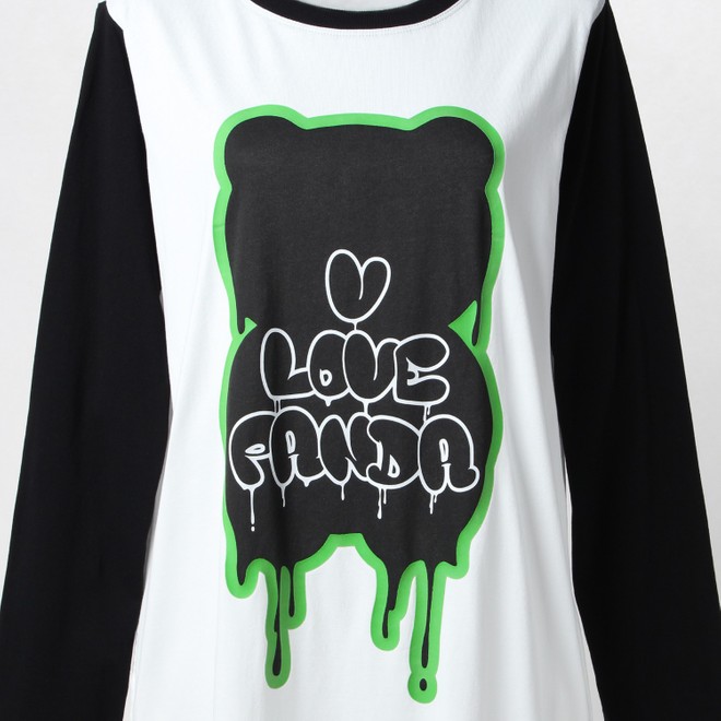 210G SOLID COTTON JERSEY PANDA　カットソー 詳細画像 ホワイト 4