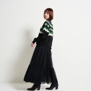 PANDA JACQUARD KNIT　 詳細画像