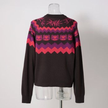 PANDA JACQUARD KNIT　 詳細画像