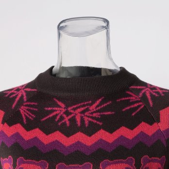 PANDA JACQUARD KNIT　 詳細画像