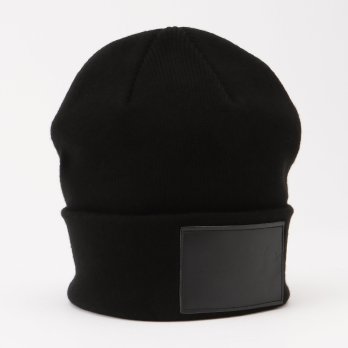 PATCH KNIT HAT　帽子