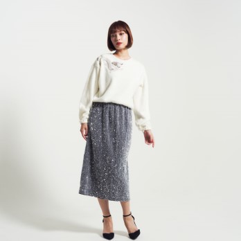 SEQUIN SKIRT　
