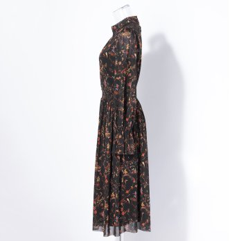 ANIMAL CHINOISERIE PRINT　ドレス 詳細画像