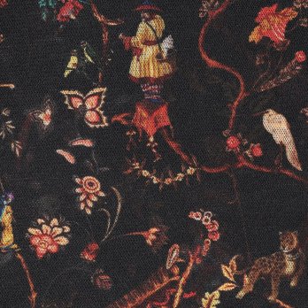 ANIMAL CHINOISERIE PRINT　ドレス 詳細画像