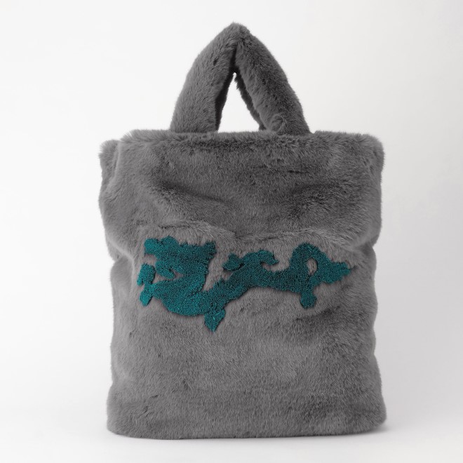 DRAGON FUR BAG　 詳細画像 ライトグレー 1