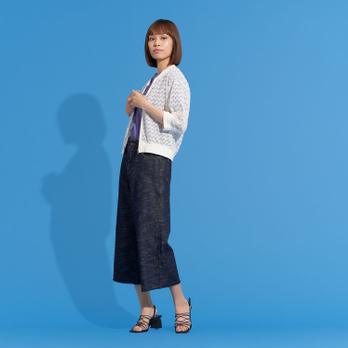 【期間限定】FRINGE DENIM　パンツ 詳細画像