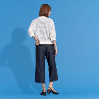 【期間限定】FRINGE DENIM　パンツ 詳細画像