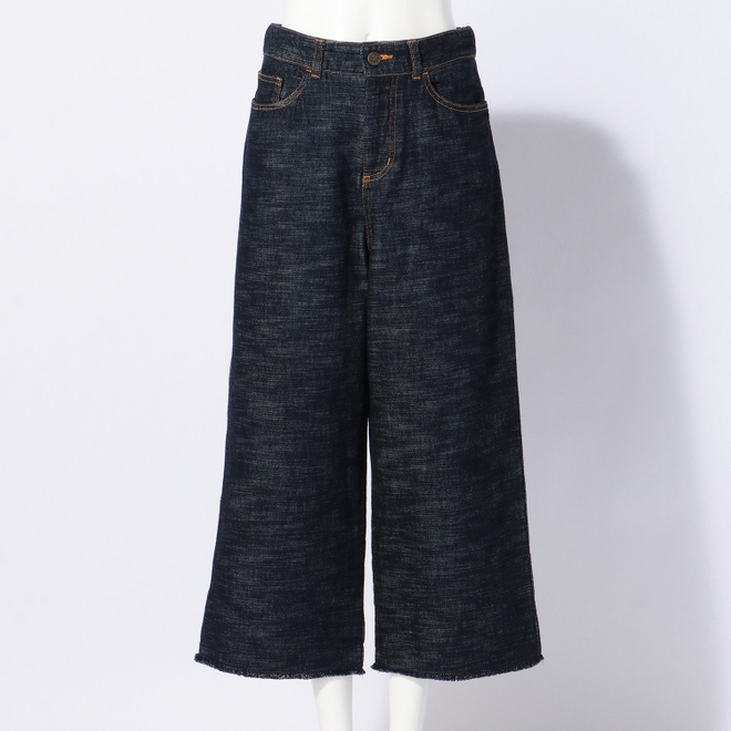 【期間限定】FRINGE DENIM　パンツ 詳細画像 ネイビー 5