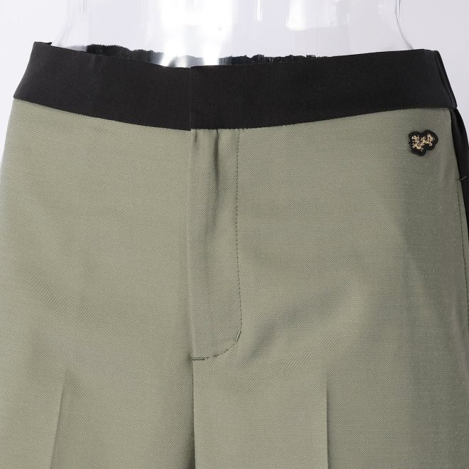 【期間限定】WLC カルゼストレッチサイドライン　パンツ 詳細画像 カーキ 4