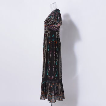 IMPERIAL PALACE DOOR PRINT NETTING　ドレス 詳細画像