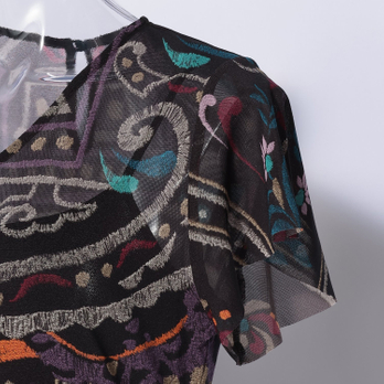 IMPERIAL PALACE DOOR PRINT NETTING　ドレス 詳細画像