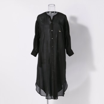 WLC シアーロングシャツ　ブラウス