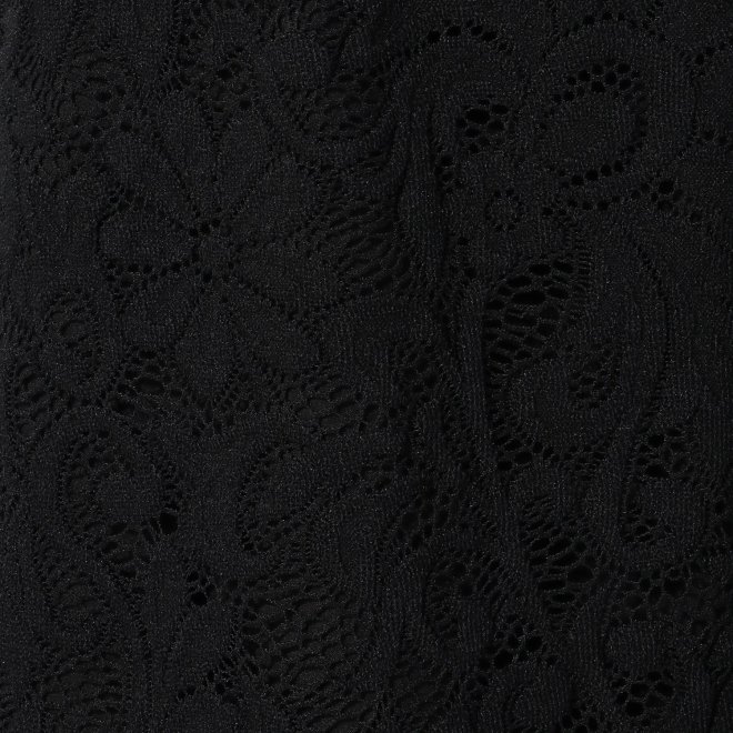 【期間限定】FLOWER LACE　パンツ 詳細画像 ブラック 2