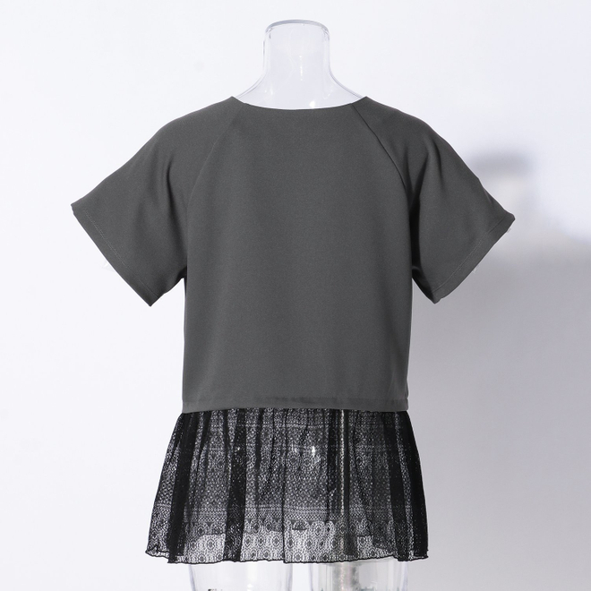 【期間限定】QIPAO TOP　プルオーバー 詳細画像 グレー 7