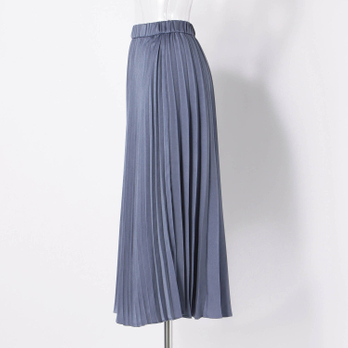 SUEDE PLEATED SKIRT 詳細画像