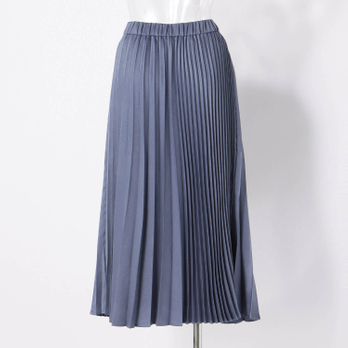 SUEDE PLEATED SKIRT 詳細画像
