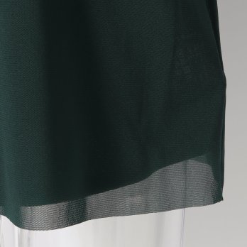 MUM EMB ON STRETCH NETTING PULL OVER　ブラウス 詳細画像