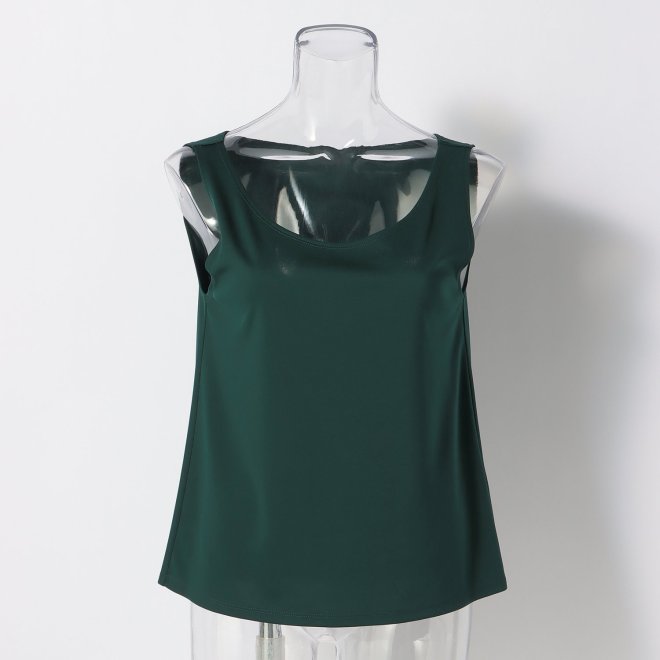 MUM EMB ON STRETCH NETTING PULL OVER　ブラウス 詳細画像 グリーン 7
