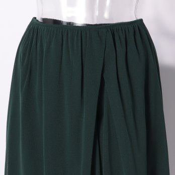 MUM EMB ON STRETCH NETTING OVERLAP SKIRT　スカート 詳細画像