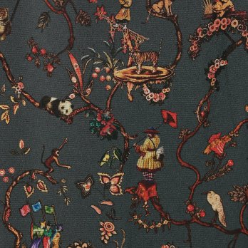 -confiture- ANIMAL CHINOISERIE PRINT　スカート 詳細画像