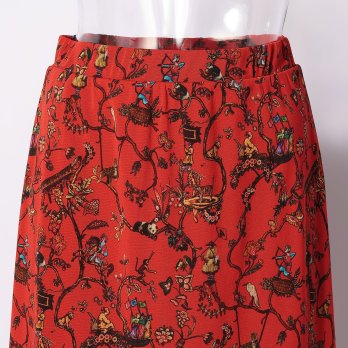 -confiture- ANIMAL CHINOISERIE PRINT　スカート 詳細画像