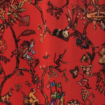 -confiture- ANIMAL CHINOISERIE PRINT　スカート 詳細画像