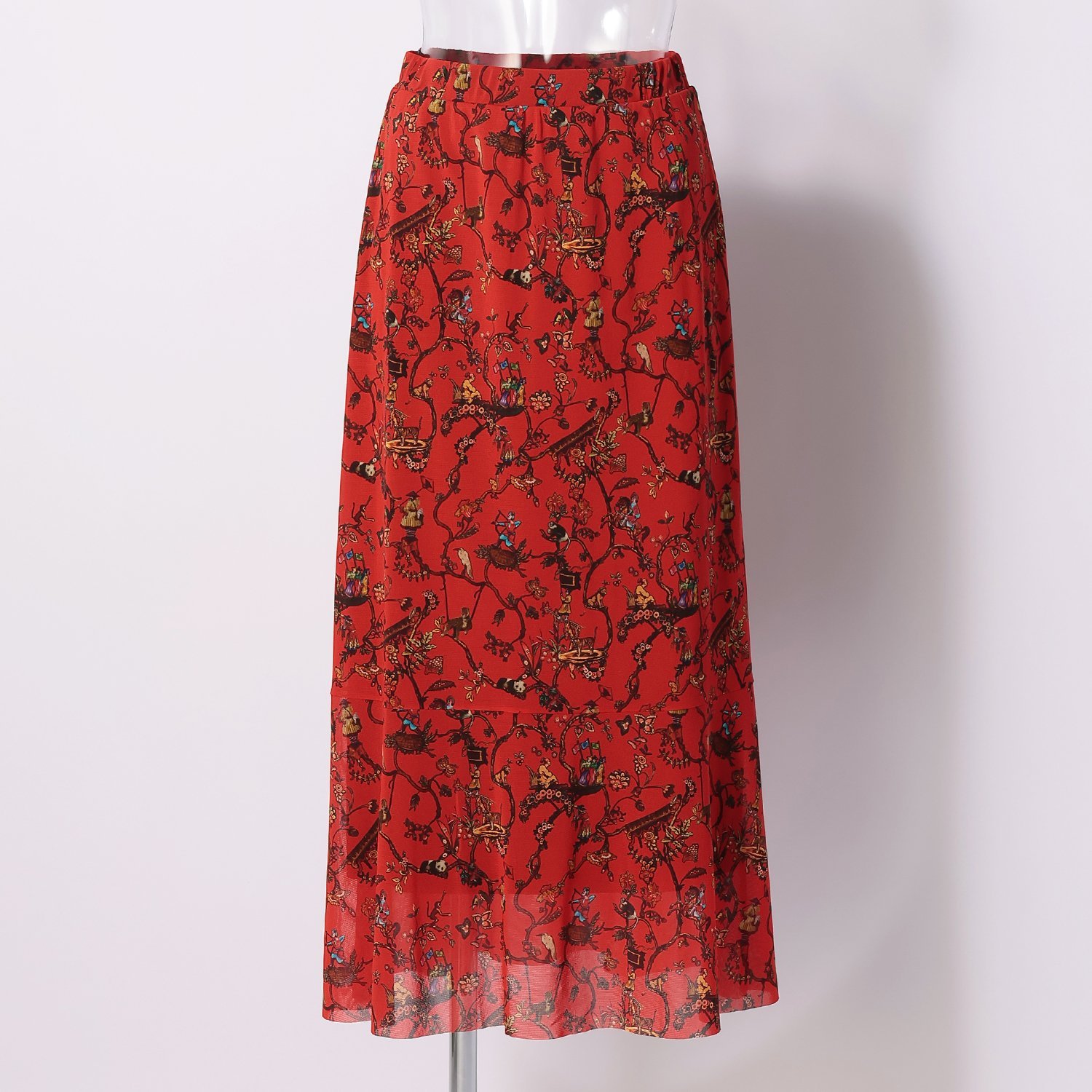 confiture- ANIMAL CHINOISERIE PRINT スカート｜VIVIENNE TAM ...