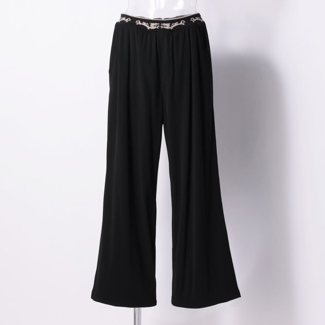 【COMING SOON】-confiture- SOLID NET PANTS　パンツ