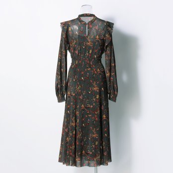 -confiture- ANIMAL CHINOISERIE PRINT　ドレス 詳細画像