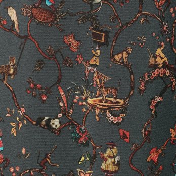 -confiture- ANIMAL CHINOISERIE PRINT　ドレス 詳細画像