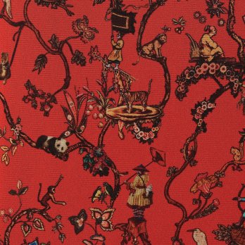 -confiture- ANIMAL CHINOISERIE PRINT　ドレス 詳細画像
