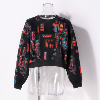 HONG KONG NEON PRINT PULLOVER　カットソー 詳細画像