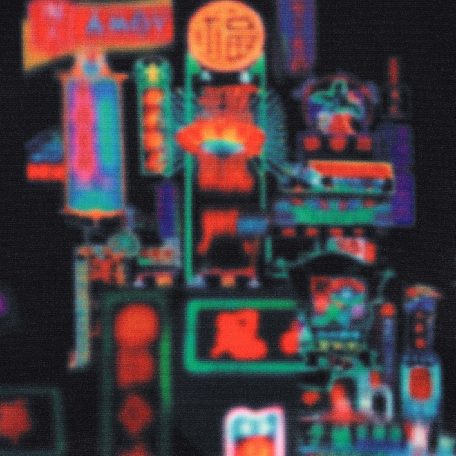 HONG KONG NEON PRINT PULLOVER　カットソー 詳細画像 黒系マルチ 10