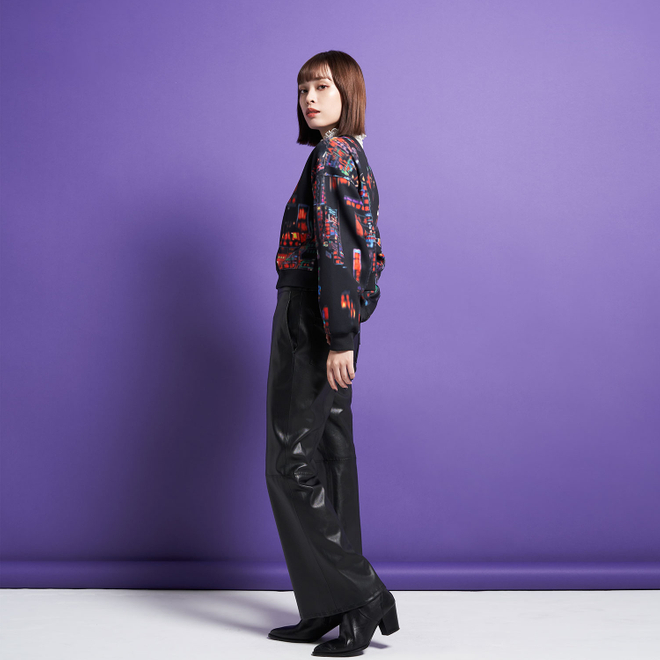 HONG KONG NEON PRINT PULLOVER　カットソー 詳細画像 黒系マルチ 2