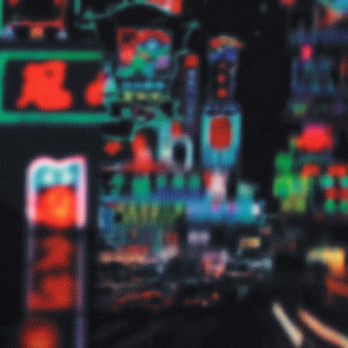 HONG KONG NEON PRINT　ドレス 詳細画像