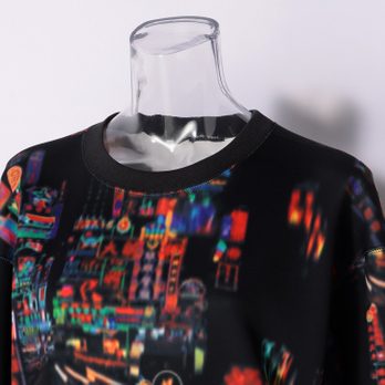 HONG KONG NEON PRINT　ドレス 詳細画像