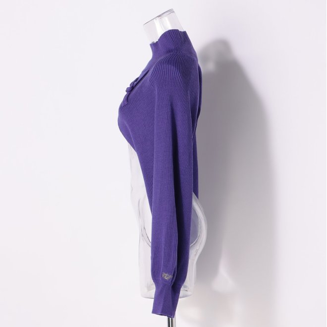 SOLID KNIT　ニット 詳細画像 パープル 2