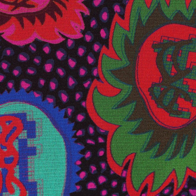 ORACLE ZODIAC PRINT STRETCH NET　ブラウス 詳細画像 パープル系マルチ 10