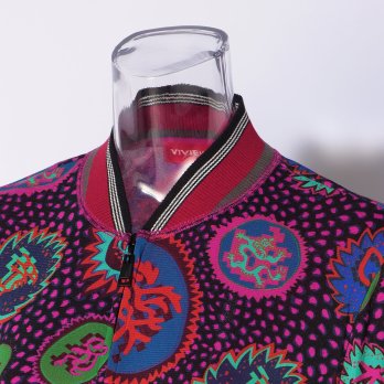 ORACLE ZODIAC PRINT STRETCH NET　ブラウス 詳細画像