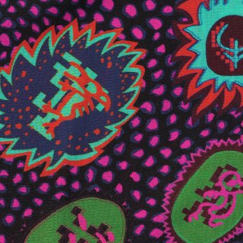 ORACLE ZODIAC PRINT STRETCH NET　ブラウス 詳細画像