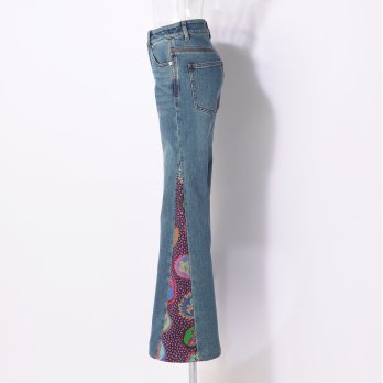 DENIM+ORACLE ZODIAC PRINT　パンツ 詳細画像
