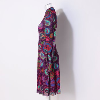 ORACLE ZODIAC PRINT STRETCH NET　ドレス 詳細画像