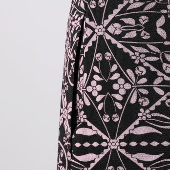 FLOWER PRINTED ON STRETCH  NETTING　ドレス 詳細画像