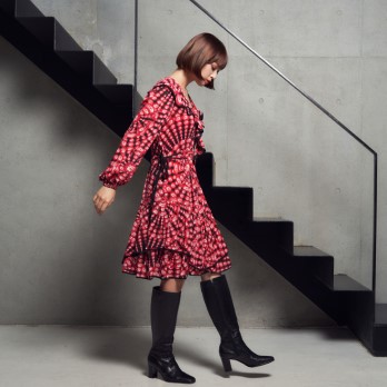 DRAGON MANDALA PRINT　ドレス 詳細画像