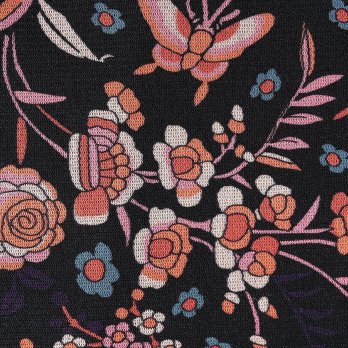 FLOWER EMBROIDERY PRINT　ドレス 詳細画像