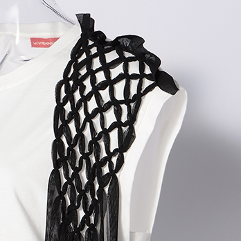 【期間限定】KNOT NET PATCH ON T-SHIRT　 詳細画像