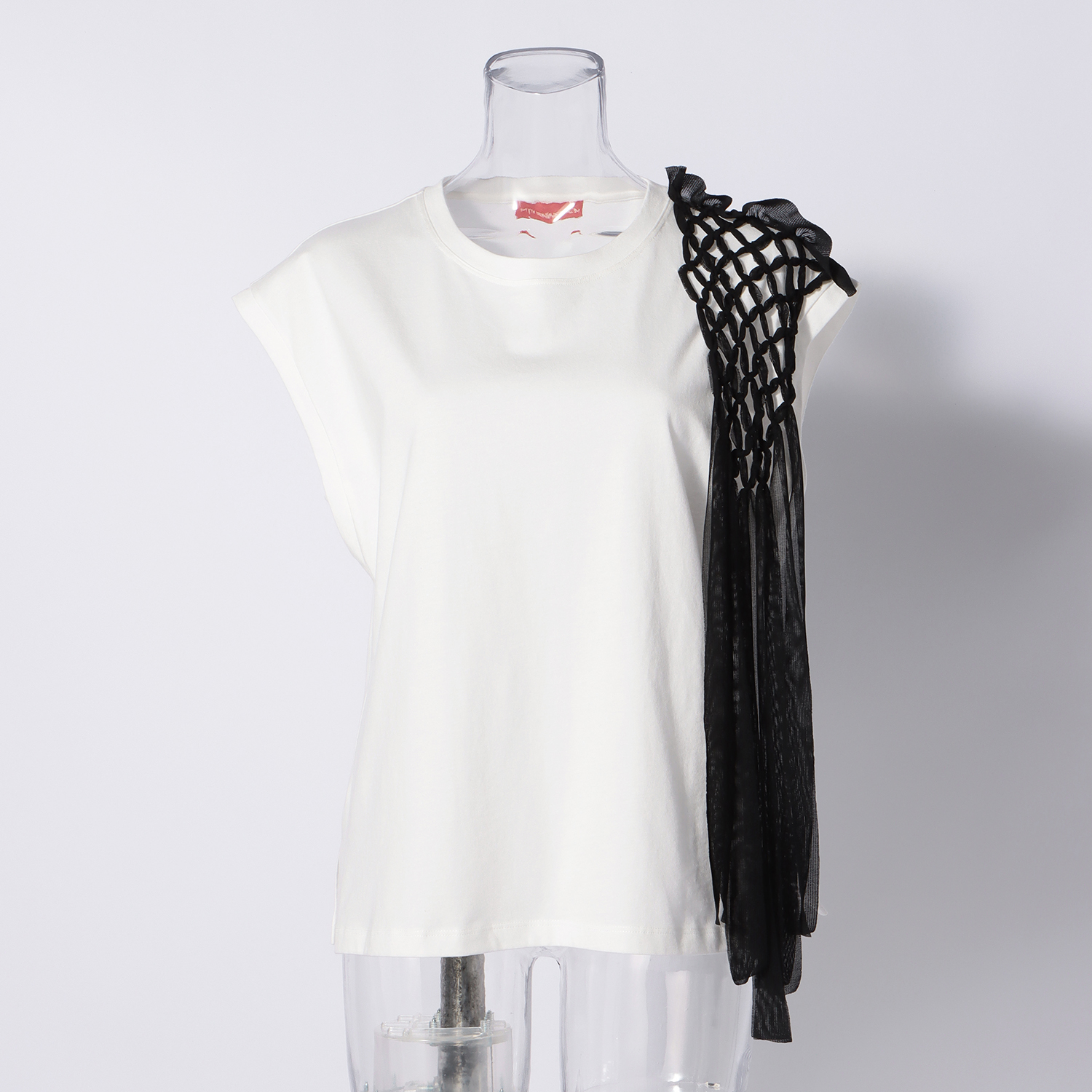 KNOT NET PATCH ON T SHIRT カットソー|VIVIENNE TAM(ヴィヴィアン